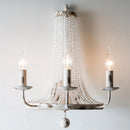 Axyaa Crystal Tassel Wall Lamp: Retro LED Lighting for Home & Hotel Decor