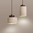 Yellow Cave Stone Chandelier Pendant Lamp by Axyaa for Retro Nordic Home Lighting