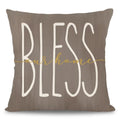 Axyaa Valentine's Day Pattern Cushion Cover for Bedroom and Living Room