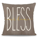 Axyaa Valentine's Day Pattern Cushion Cover for Bedroom and Living Room