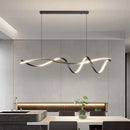 Axyaa Modern Glass Pendant Light Chandeliers for Living Room and Dining Room