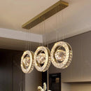 Axyaa Modern LED Pendant Light Chandeliers for Living Room and Dining Room