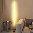 Axyaa Nordic LED Floor Lamp for Living Room Study Dining Bedroom Lighting