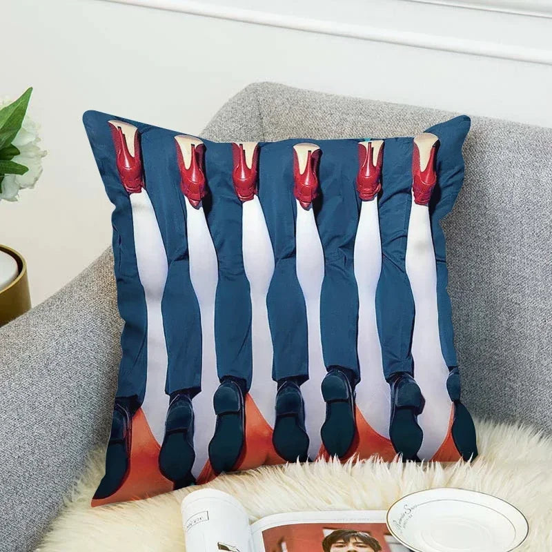 Axyaa Toiletpaper Body Pillow Cover 40x40 Decorative Cushion Case for Bed and Sofa