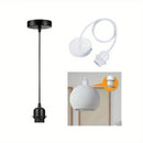 Axyaa Nordic Minimalist E27 Chandelier for Home Decor and Lighting