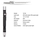 Axya UV Pen Light 395nm Ultraviolet Flashlight LED Blacklight Detector