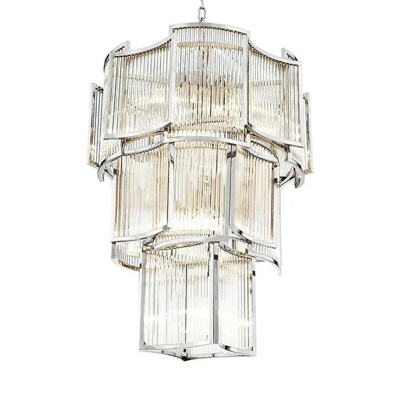 Axyaa Nordic Luxury Crystal Chandelier for Modern Living, Bedroom, Dining Room
