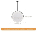 Axyaa Italian Style LED Pendant Light for Modern Shop Bar & Restaurant
