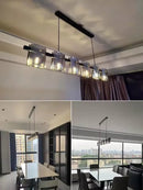 Axyaa Glass Small Hanging Lamps for Modern Dining Room and Bedroom