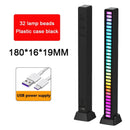 Axyaa RGB LED Music Sound Control Strip Light for Bar Car Room TV Gaming