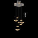 Axyaa Modern LED Pendant Chandelier Light for Living and Dining Room