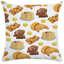 Axyaa Donut Ice Cream Pillow Cover for Girls Room Sofa Bed Couch