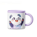 Axyaa Cute Cartoon Animals 300ML Thermal Mug Stainless Steel Tumbler with Handle