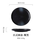Axyaa Ceramic Plate Set for Pasta, Steak, and Western Cuisine