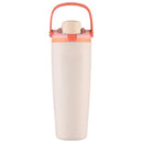 Axyaa Double Wall Vacuum Insulated Water Bottle with Straw - 30oz