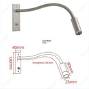 Axyaa Adjustable LED Reading Wall Lamp with Switch for Living Room, Study, Bedroom