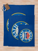 Axyaa Bath Rugby Throw Blanket - Anime Funny Gift, Dorm Room Essentials