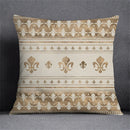 Axyaa Black Gold Plant Design Pillowcase for Elegant Home Decor