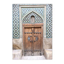 Axyaa Moroccan & Indian Door Wall Art Canvas Painting Print Home Decor