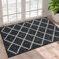 Axyaa Super Absorbent Microfiber Large Door Mat - Washable Entrance Rug