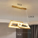 Axyaa Crystal Chandelier Pendant Light for Living Room Dining Room Ceiling Lighting