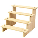 Axyaa Multi-Layer Wooden Display Stand for Anime Action Figures and Dolls