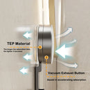 Axyaa Suction Cup Soap Holder Wall Bathroom Dish Box Drainage