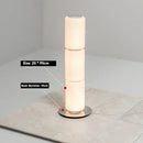 Nordic Style Axyaa Art Glass Floor Lamp with LED Strip for Living Room