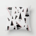 Axyaa Geometric Abstract Polyester Cushion Cover 45x45cm
