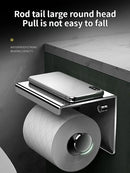 Axyaa Stainless Steel Toilet Paper Holder: Waterproof Tissue Box Bathroom Accessories