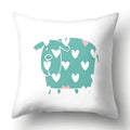 Axyaa Geometric Animal Series Pillowcase: Stylish Sofa Chair Seat Cover for Home Decor