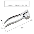 Axyaa Stainless Steel Garlic Press Squeezer Mincer Tool for Kitchen