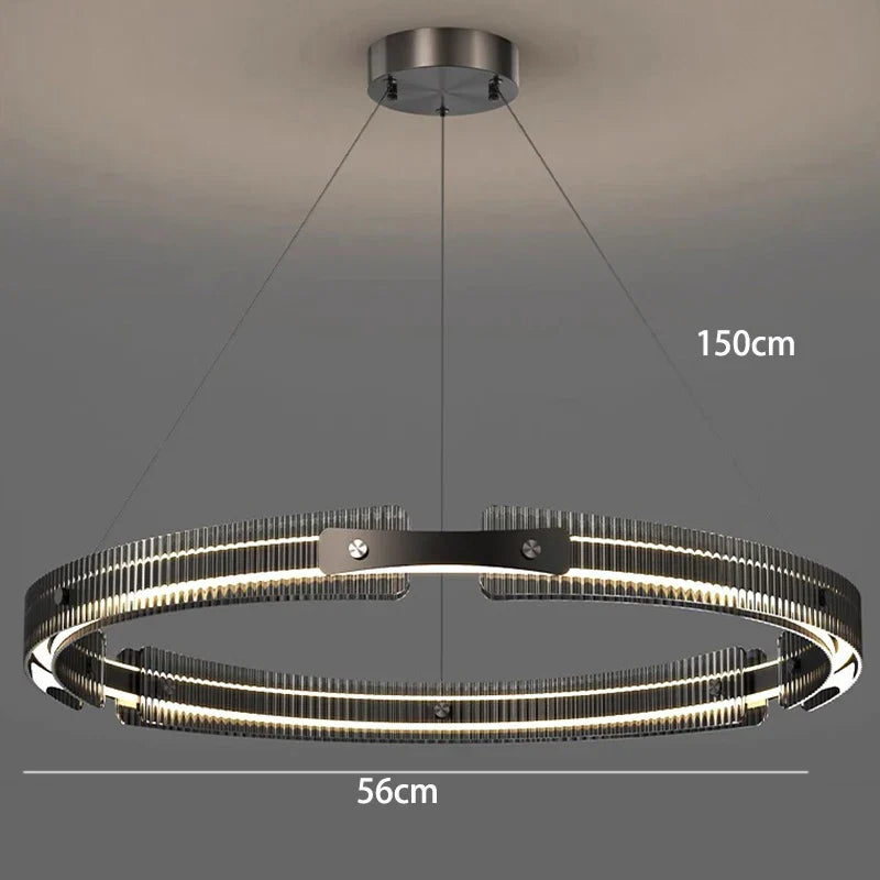 Modern Nordic Dining Room Pendant Light Chandelier by Axyaa