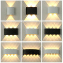 Axyaa Waterproof Outdoor Wall Light Fixture for Garden Balcony LED Lamp IP66 AC85/265V