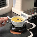 Axyaa Alphabet Ceramic Coffee Cup & Saucer Set - High Value Tea Mug