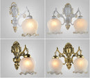 Axyaa Gold Wall Sconce Vintage Lighting for Bedroom, Kitchen, and Hallway