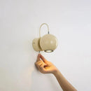 Axyaa Magnet Design Wall Light 220V Bedroom Sconce Green Beige Switch