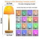 Axyaa Mushroom Table Lamp with Water Ripple Projection for Atmosphere Lights