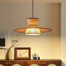 Axyaa Wabi Sabi Hanging Chandelier - Retro Pendant Lamp for Dining Room