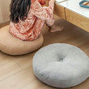 Axyaa Tufted Round Floor Cushions for Adults & Kids - Thick Meditation & Seating Pillow