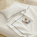 Axyaa Princess Bubble Yarn Quilt Set - French Style Quilted Comforter Blanket