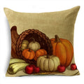 Axyaa Harvest Pumpkin Farm Throw Pillowcase for Home Decor