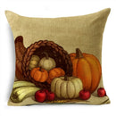 Axyaa Harvest Pumpkin Farm Throw Pillowcase for Home Decor