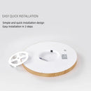 Axyaa Wood Grain LED Ceiling Light: Ultra-thin 3 Colors.