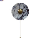 Axyaa LED Round Stone Wall Lamp for Bedroom Interior Lighting