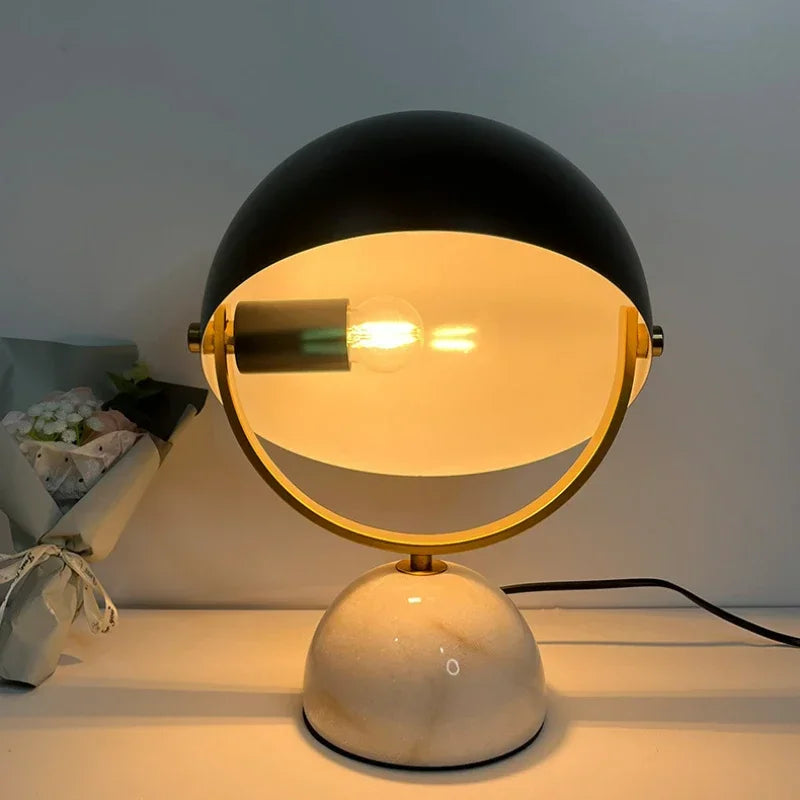 Axyaa Nordic LED Desk Lamp for Living Room, Study, and Bedroom