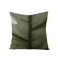 Axyaa Green Leaf Linen Pillow Cover - Stylish Sofa Decor & Home Accent