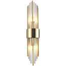 Axyaa Black Crystal Minimalist Wall Lamp Luxury Lighting