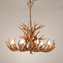 Axyaa Antler Resin Deer Horn Pendant Chandelier - Home Decor Lamp