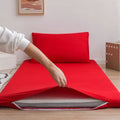 Axyaa 360° Zipper Mattress Protector Cover for Single/Double Beds - 90/150cm